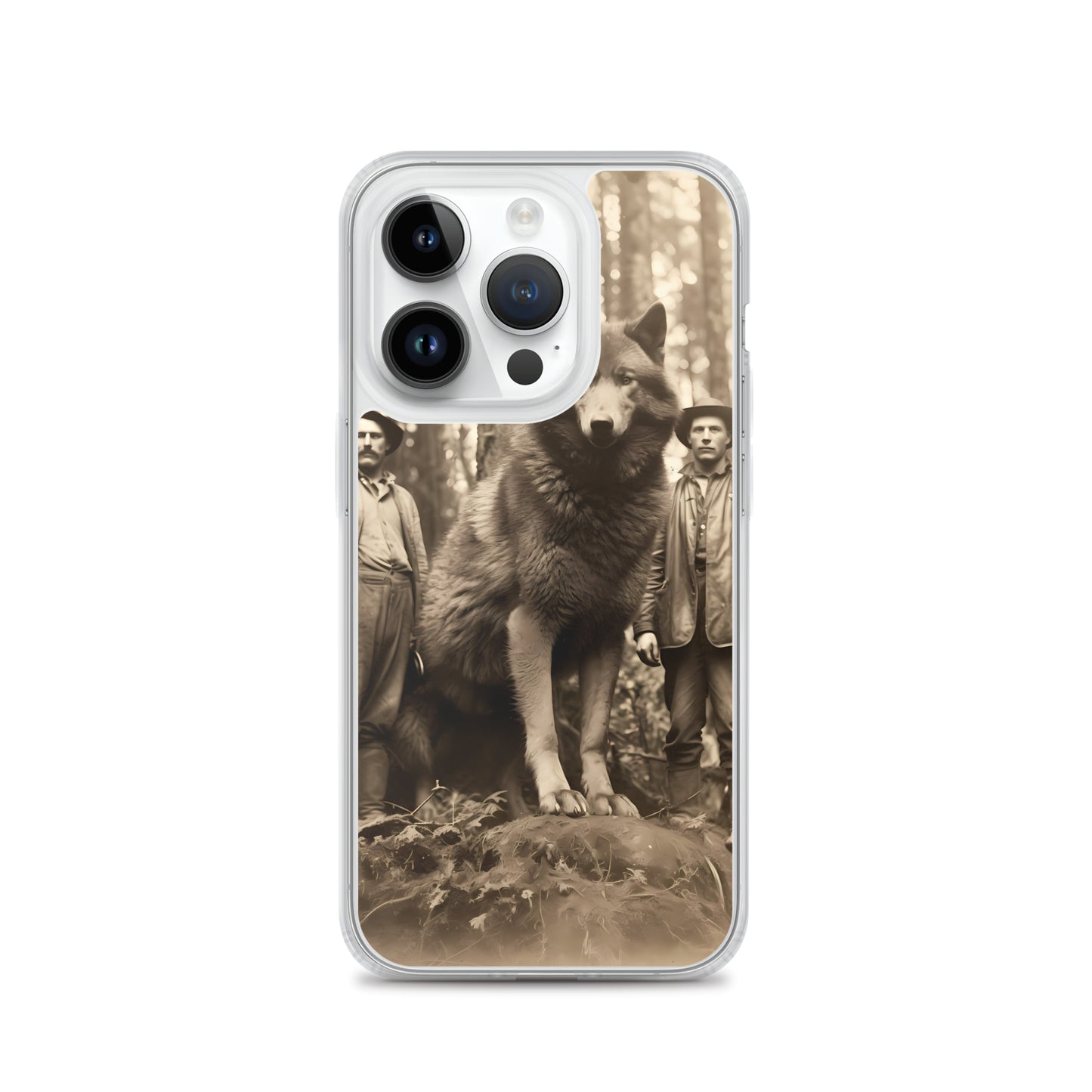 iPhone Case - The Logger and the Wolf