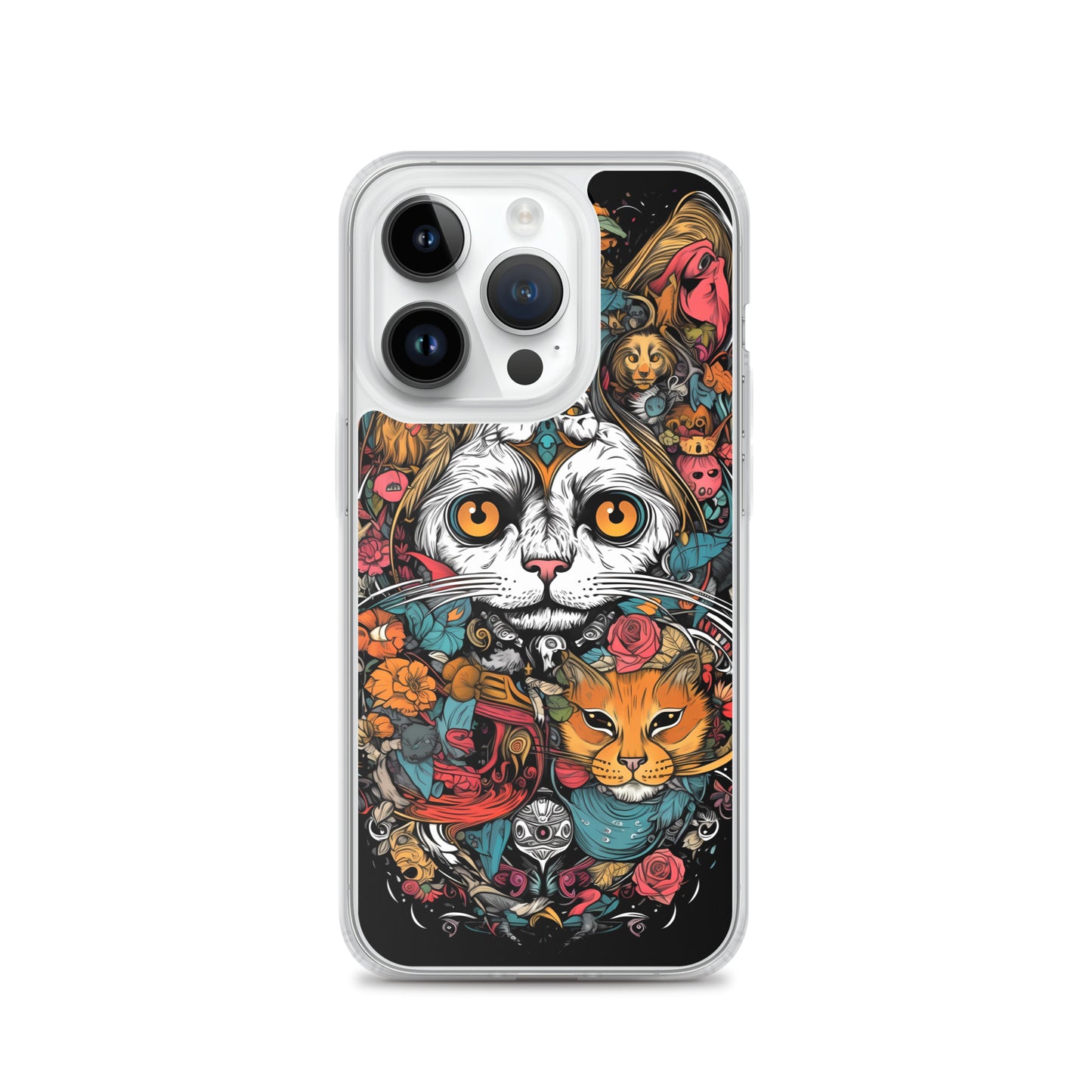 iPhone Case - Whimsical Cat Menagerie