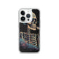 iPhone Case - Cosmic Skeleton Smoking