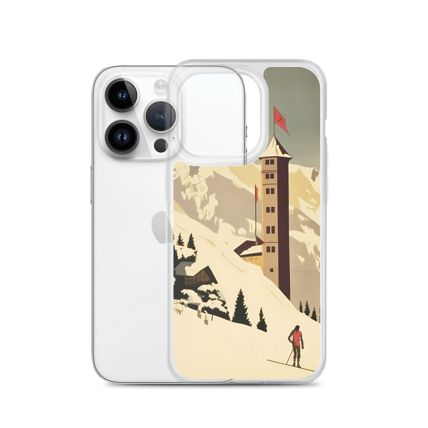 iPhone Case - Vintage Adverts - Swiss Resort