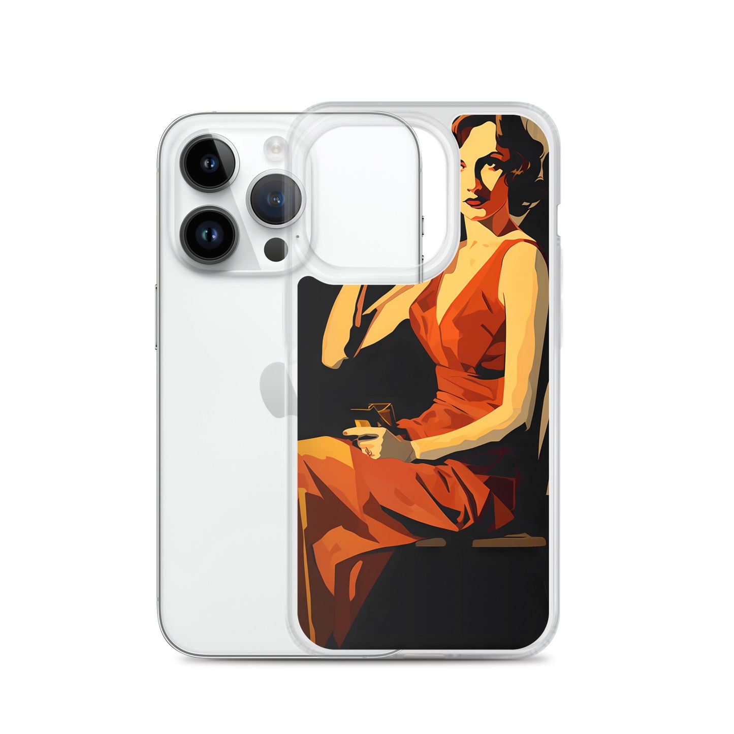 iPhone Case - Vintage Noir Pin-Up