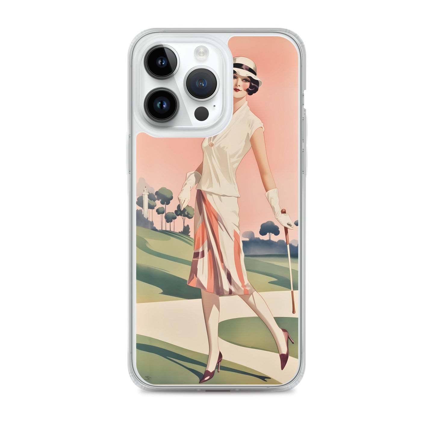 iPhone Case - Vintage Advert - Golfing Woman