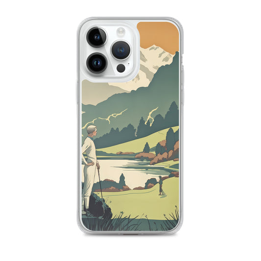 iPhone Case - Vintage Adverts - Mountain Golf