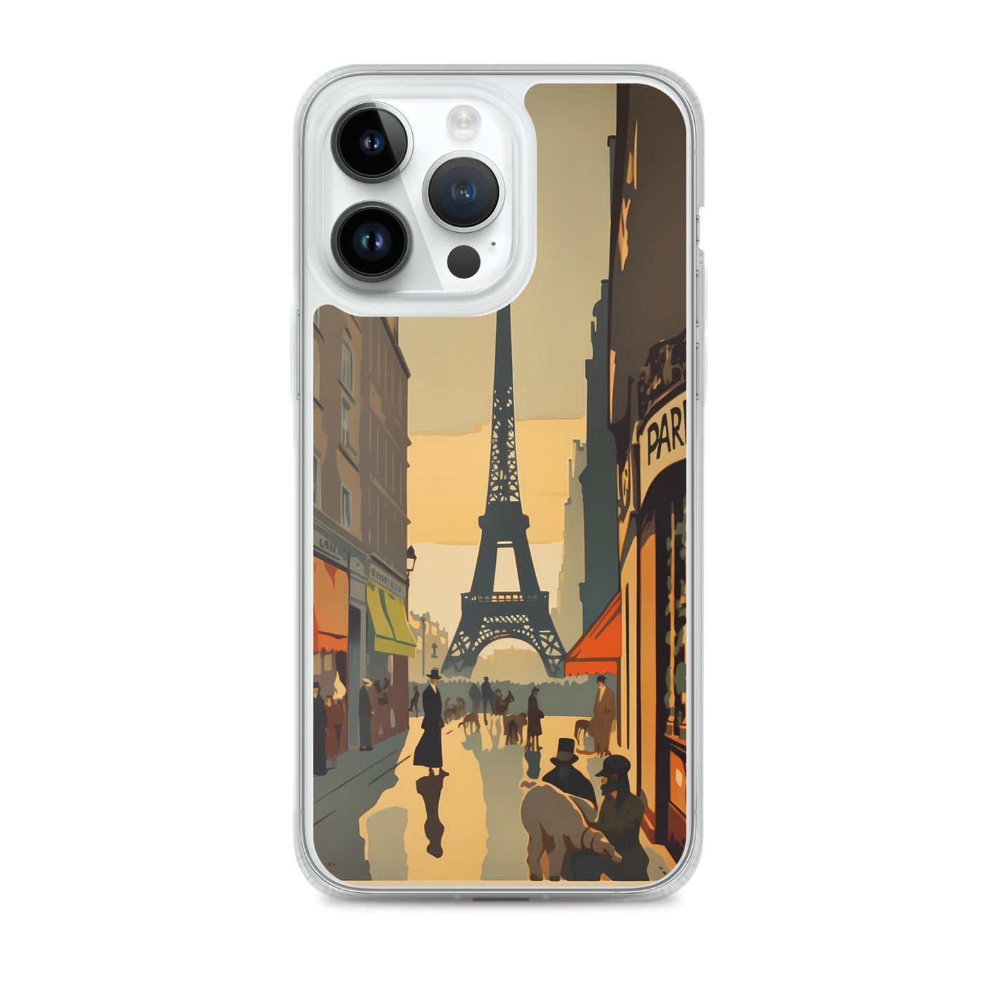 iPhone Case - Vintage Adverts - Parisian Street