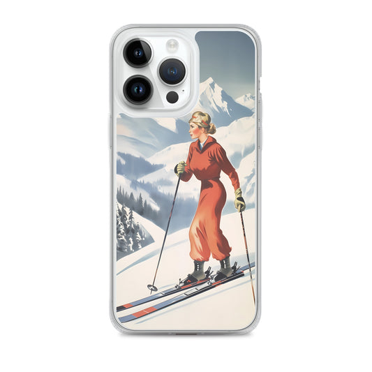 iPhone Case - Vintage Adverts - Skiing