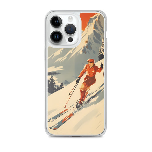 iPhone Case - Vintage Adverts - Swiss Skier