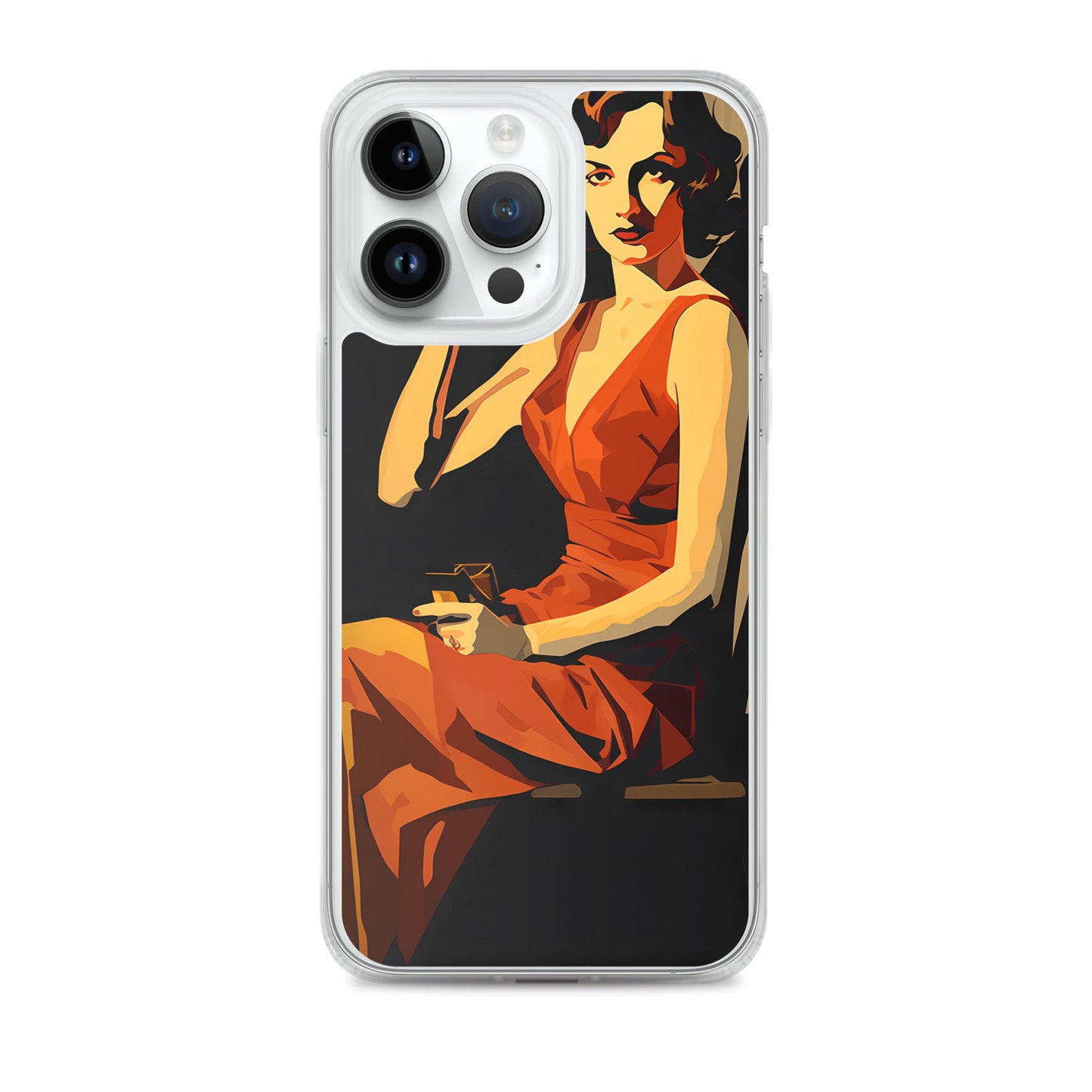 iPhone Case - Vintage Noir Pin-Up