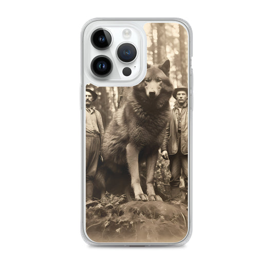 iPhone Case - The Logger and the Wolf