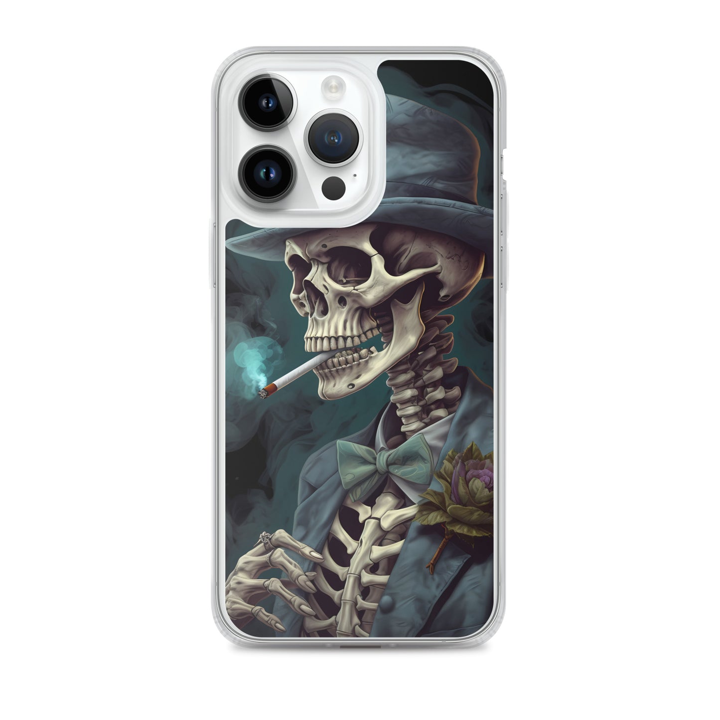 iPhone Case - Skeleton in Smoking Jacket