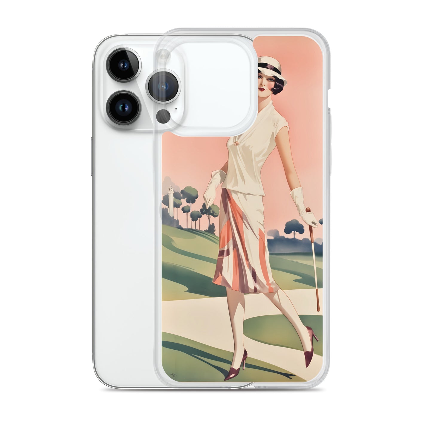 iPhone Case - Vintage Advert - Golfing Woman