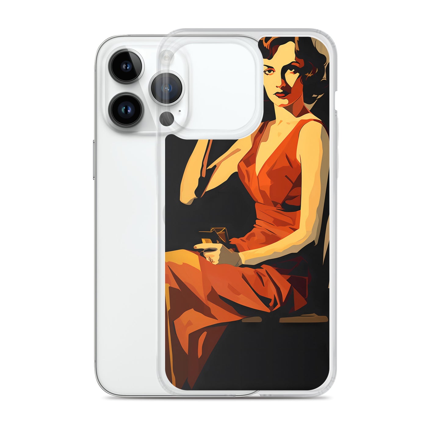 iPhone Case - Vintage Noir Pin-Up