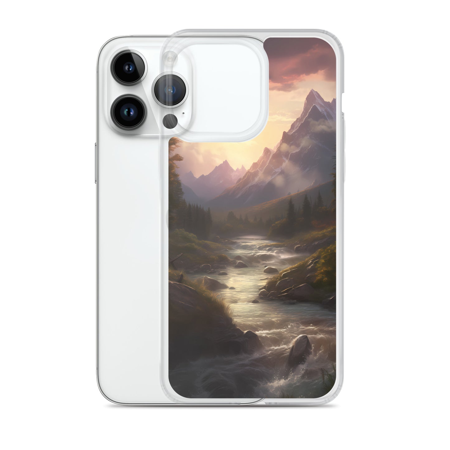 iPhone Case - Mountain Stream Sunrise