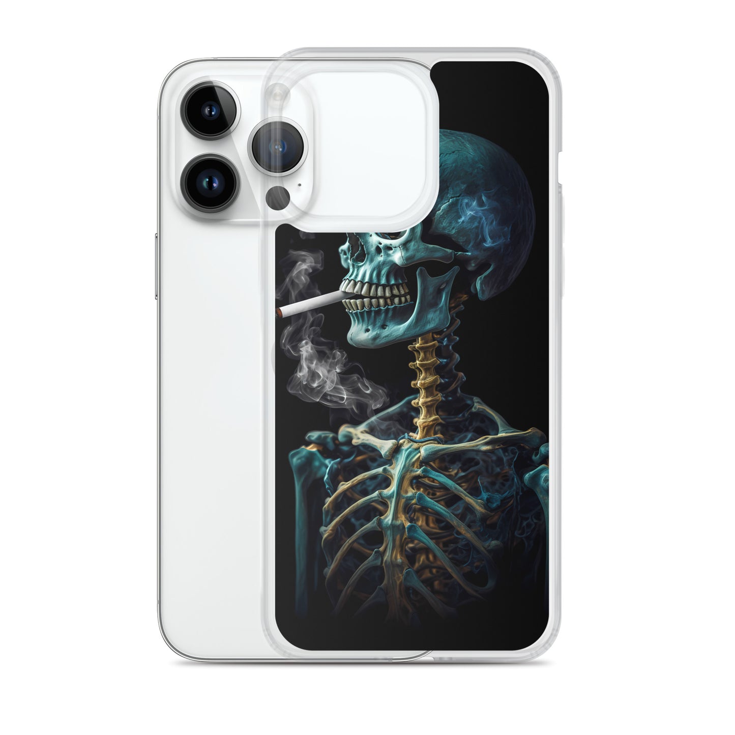 iPhone Case - Smokey Industrial Skeleton