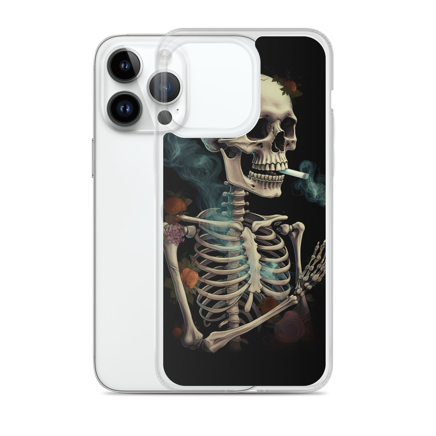 iPhone Case - Smoking Skeleton Dreams