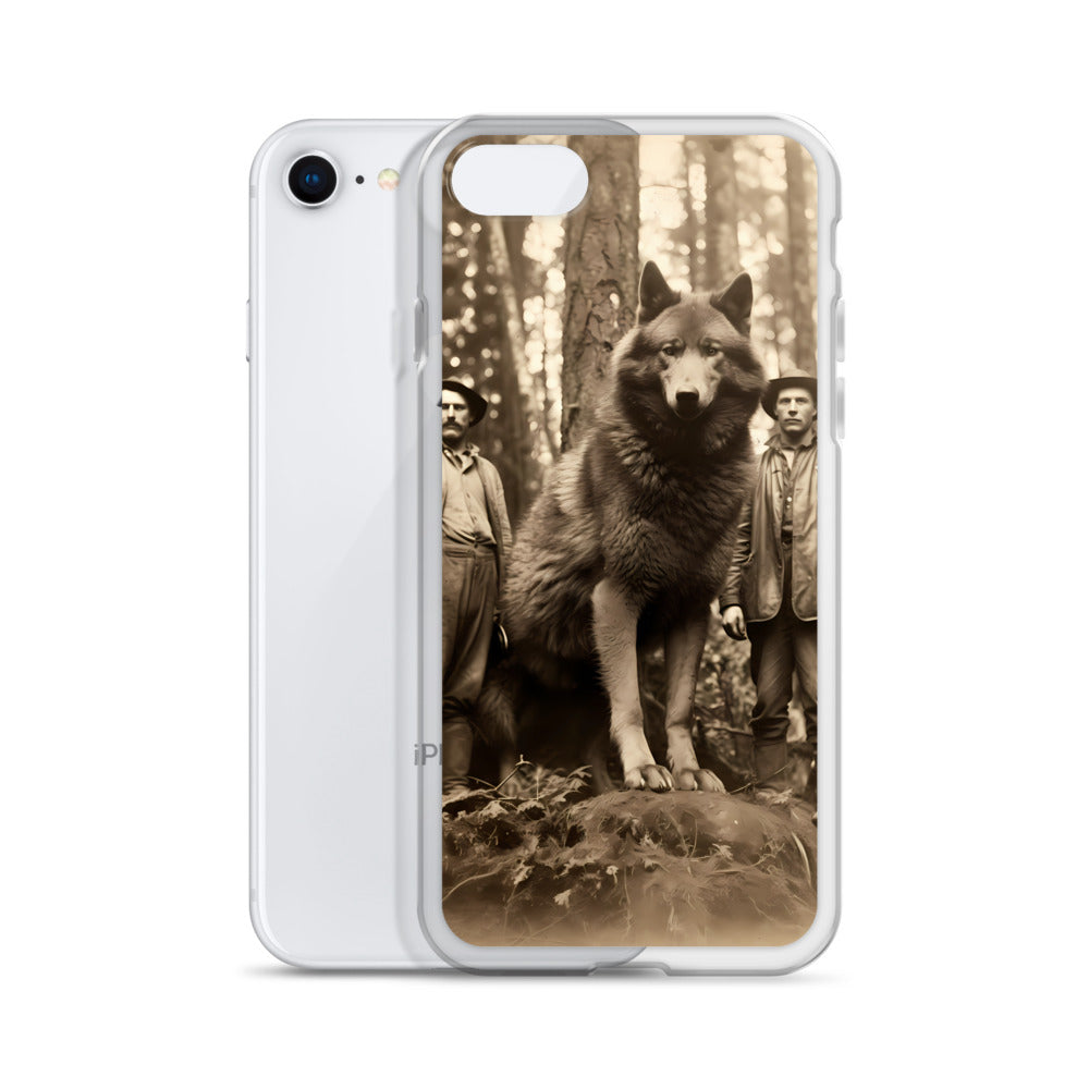 iPhone Case - The Logger and the Wolf