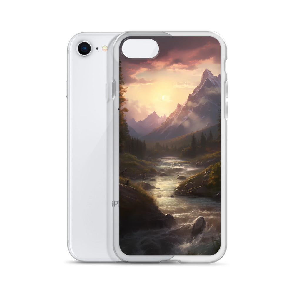 iPhone Case - Mountain Stream Sunrise