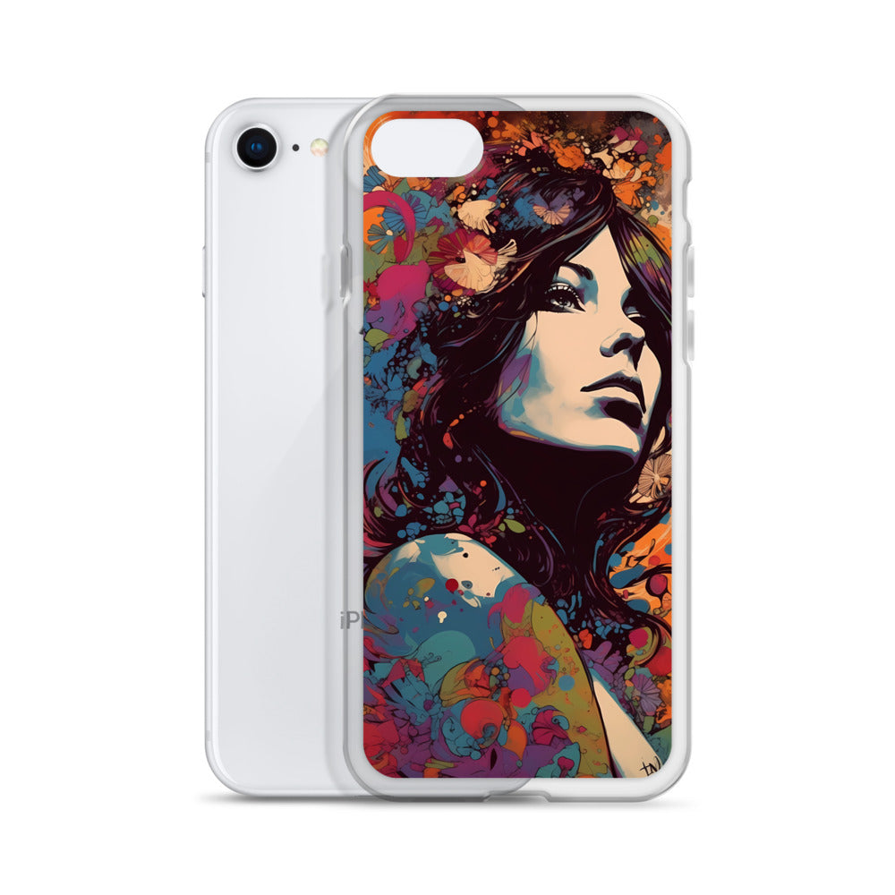 iPhone Case- Psychedelic Portrait