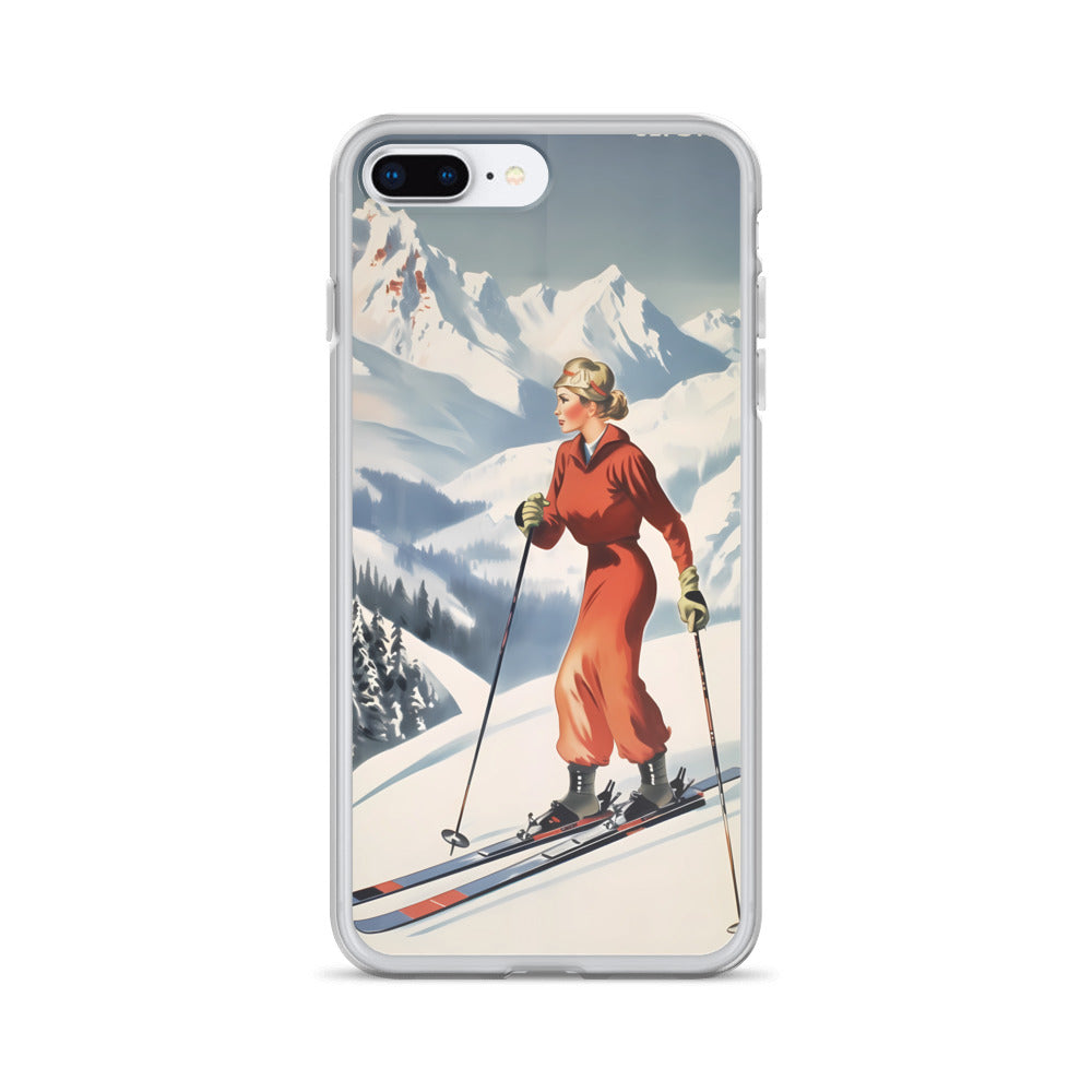 iPhone Case - Vintage Adverts - Skiing