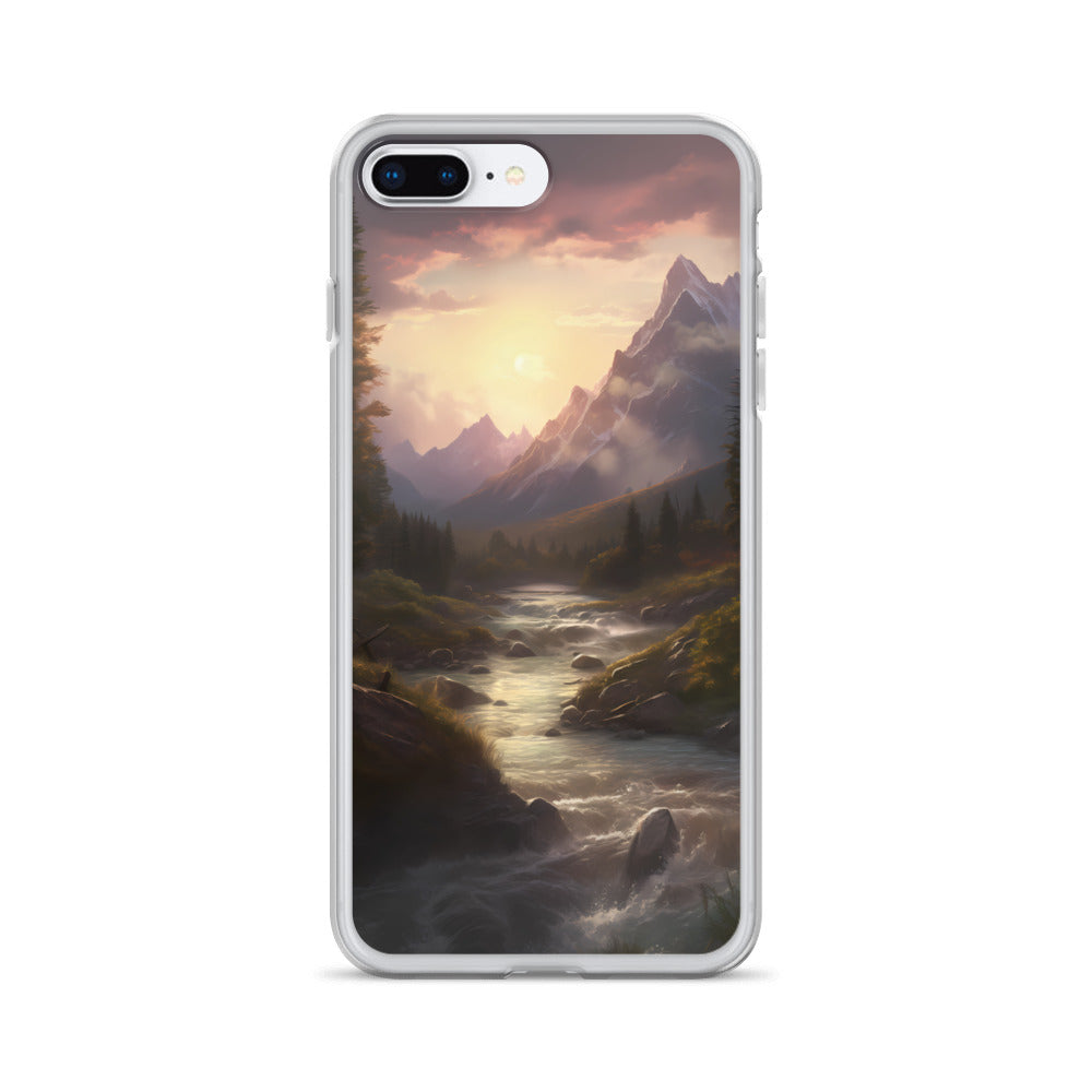 iPhone Case - Mountain Stream Sunrise