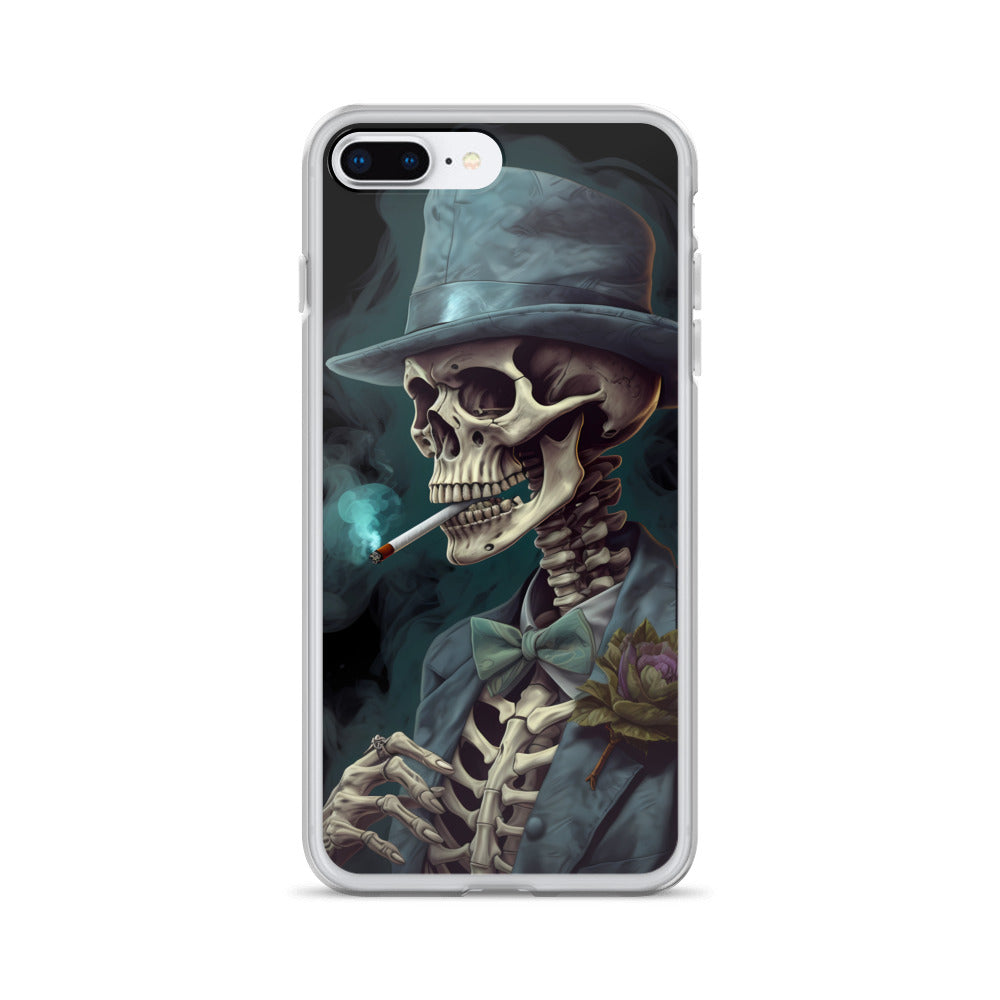 iPhone Case - Skeleton in Smoking Jacket