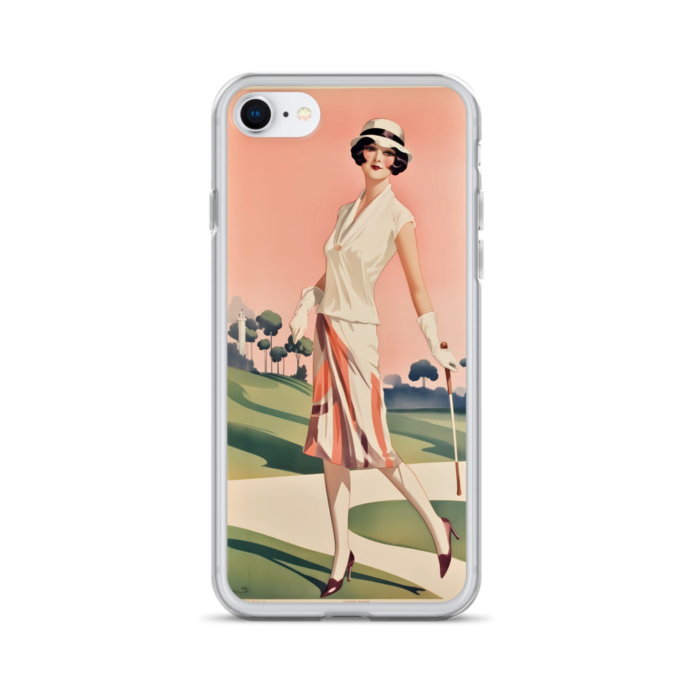 iPhone Case - Vintage Advert - Golfing Woman