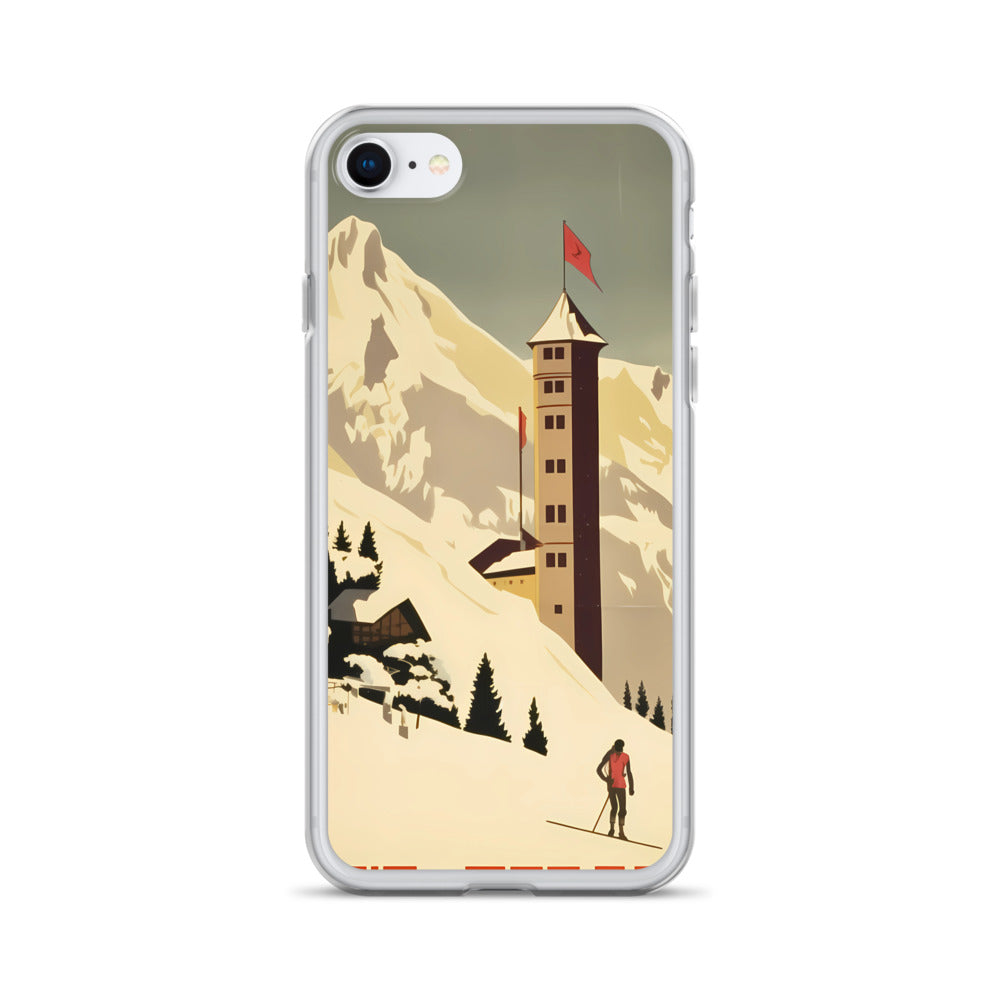 iPhone Case - Vintage Adverts - Swiss Resort