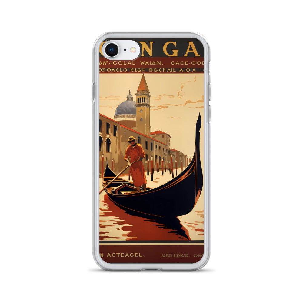 iPhone Case - Vintage Adverts - Venice Gondola