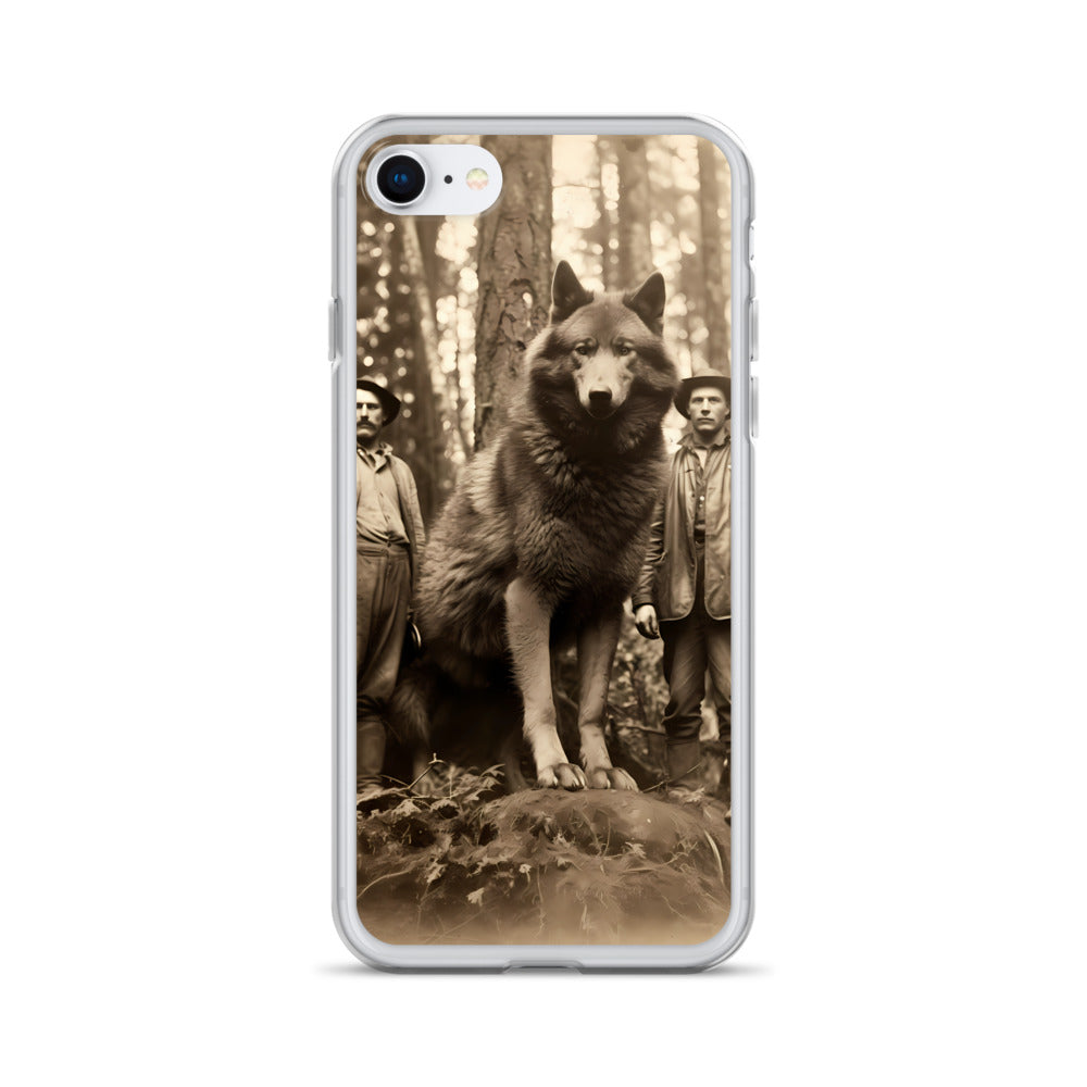 iPhone Case - The Logger and the Wolf