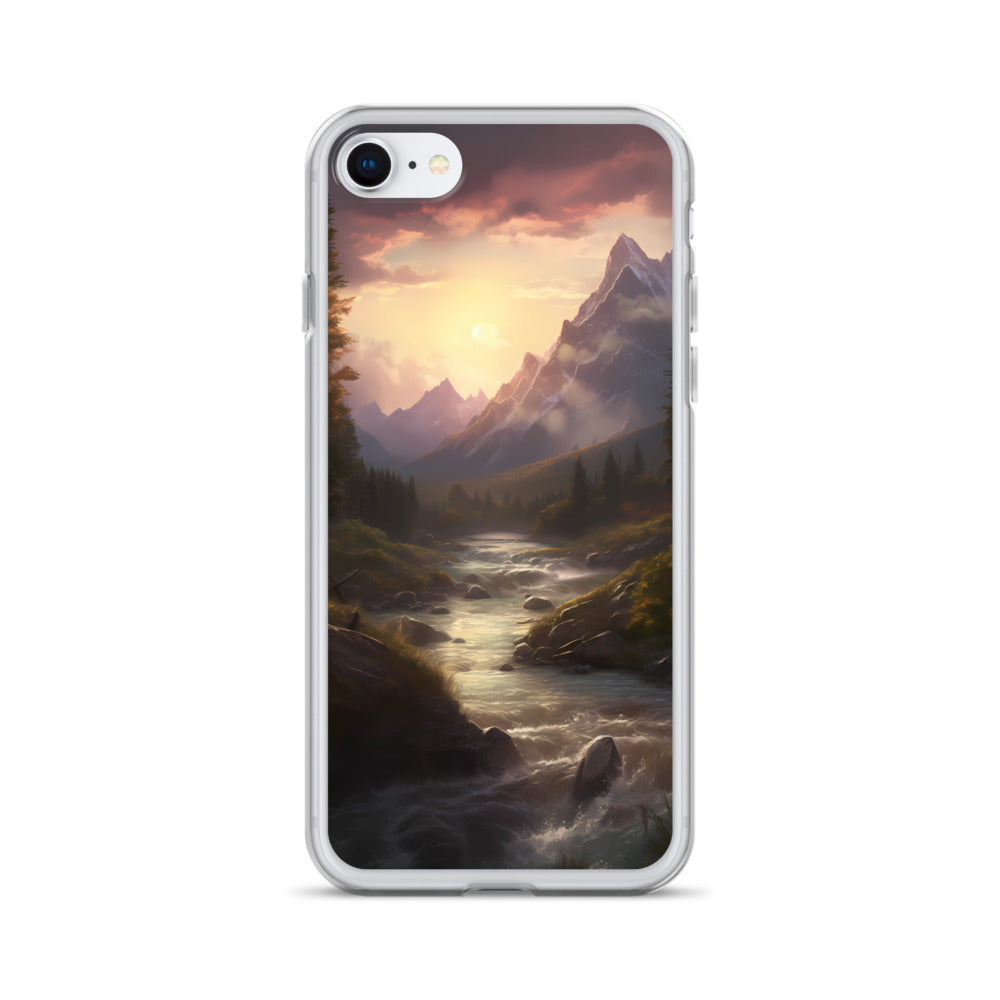 iPhone Case - Mountain Stream Sunrise