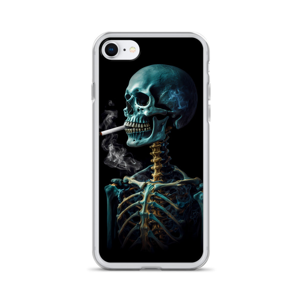 iPhone Case - Smokey Industrial Skeleton