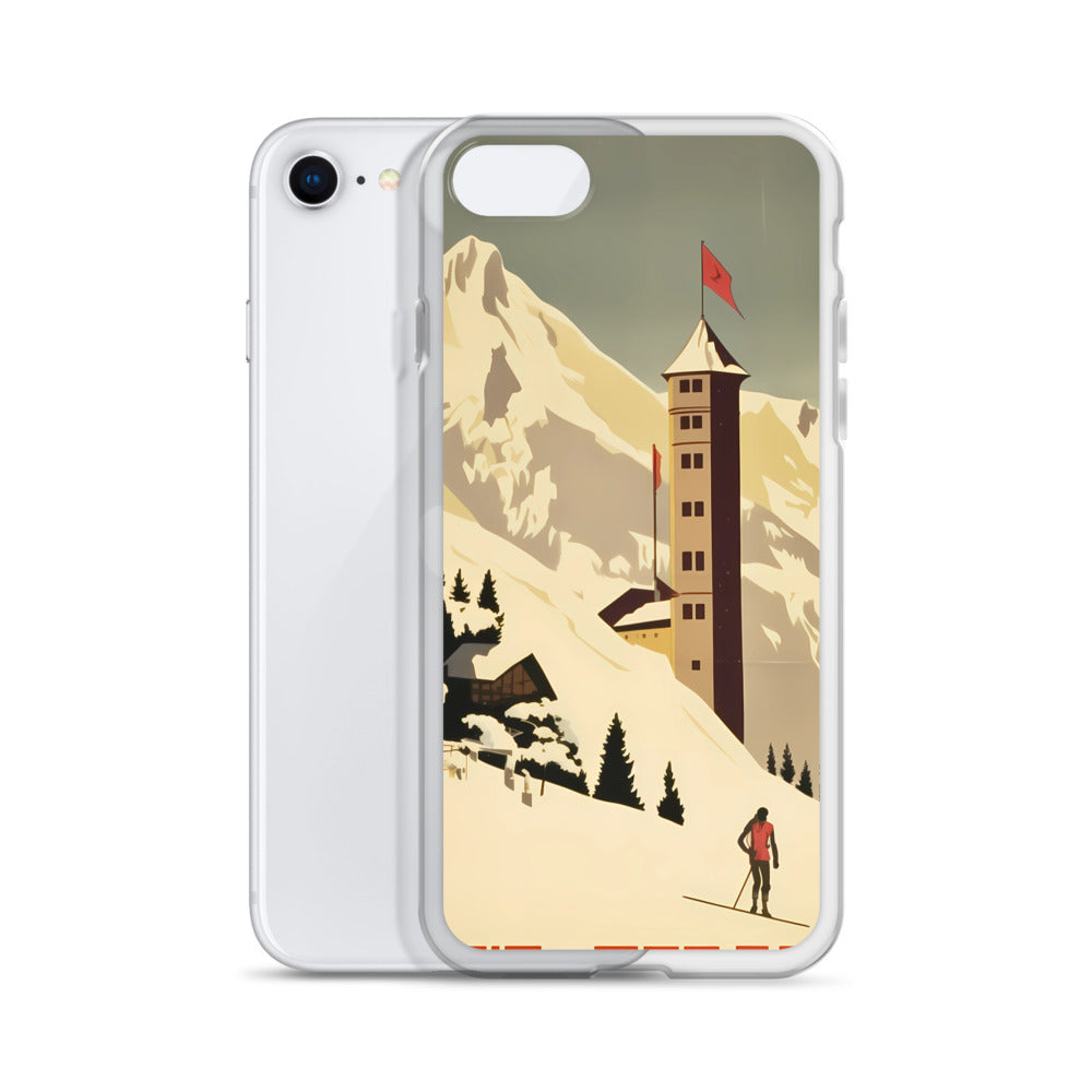 iPhone Case - Vintage Adverts - Swiss Resort