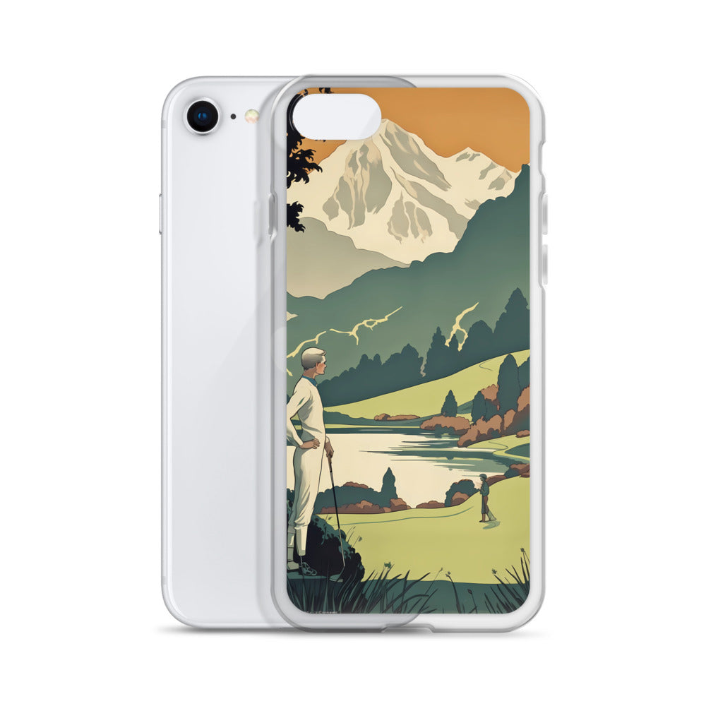 iPhone Case - Vintage Adverts - Mountain Golf