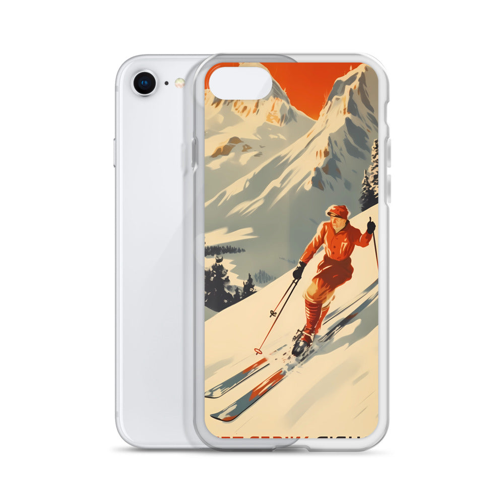 iPhone Case - Vintage Adverts - Swiss Skier