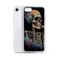 iPhone Case - Cosmic Skeleton Smoking