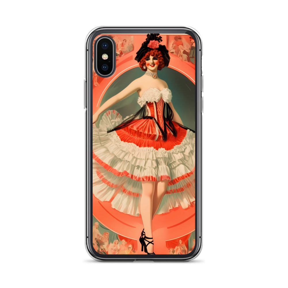 iPhone Case - Vintage Adverts - Can Can Dancer