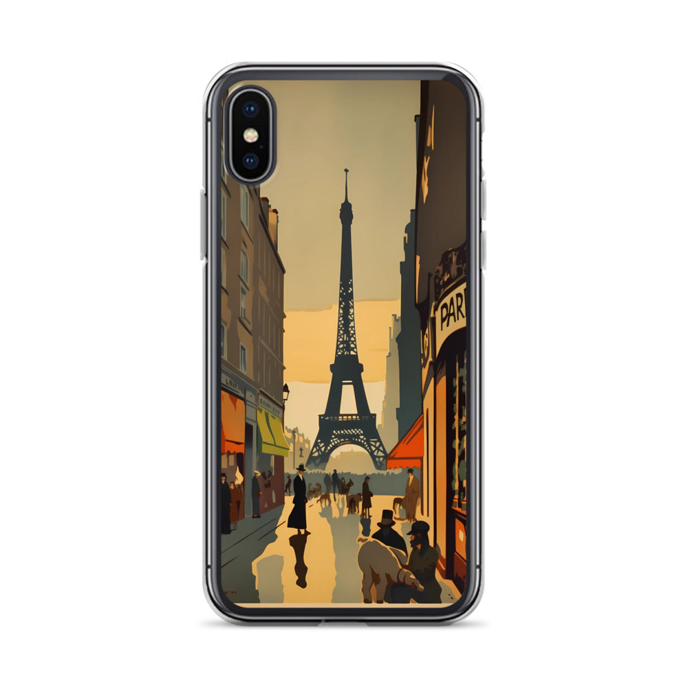 iPhone Case - Vintage Adverts - Parisian Street