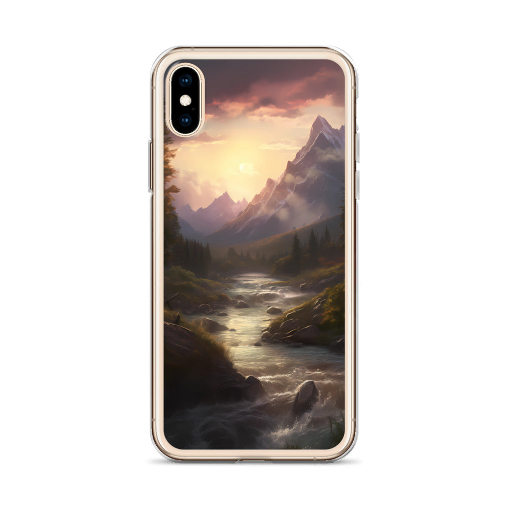 iPhone Case - Mountain Stream Sunrise