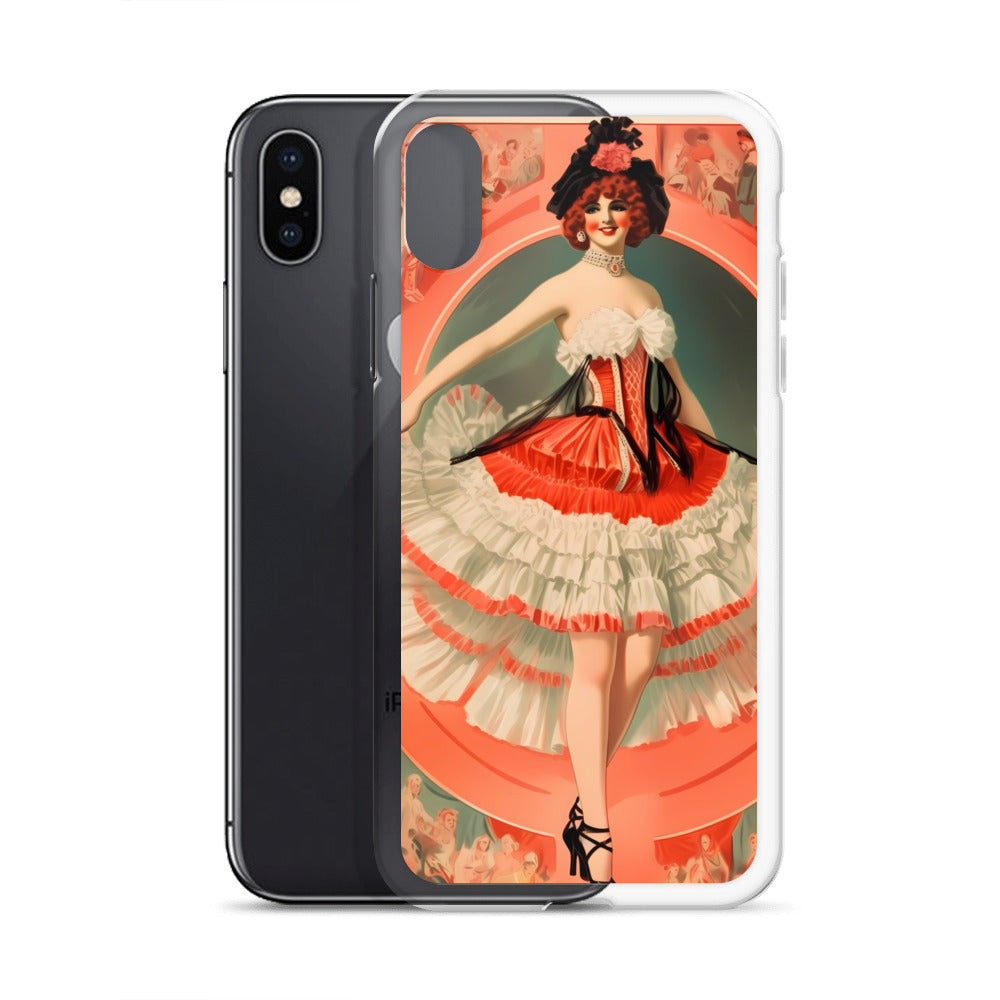 iPhone Case - Vintage Adverts - Can Can Dancer