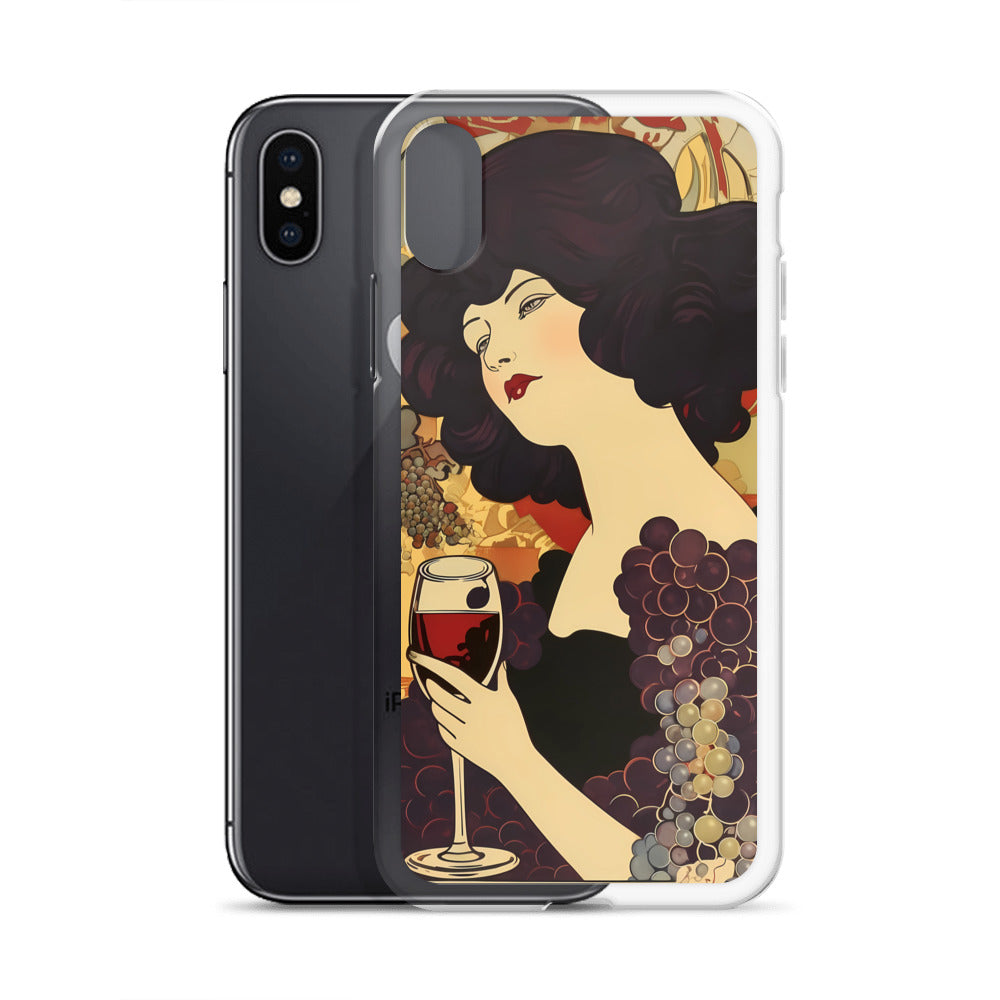 iPhone Case - Vintage Adverts - Wine and Grapes