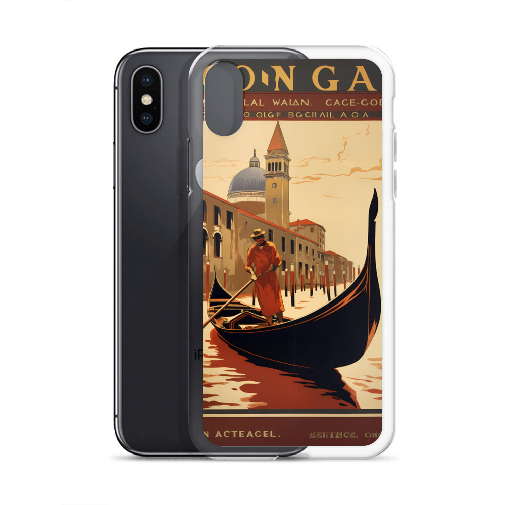 iPhone Case - Vintage Adverts - Venice Gondola