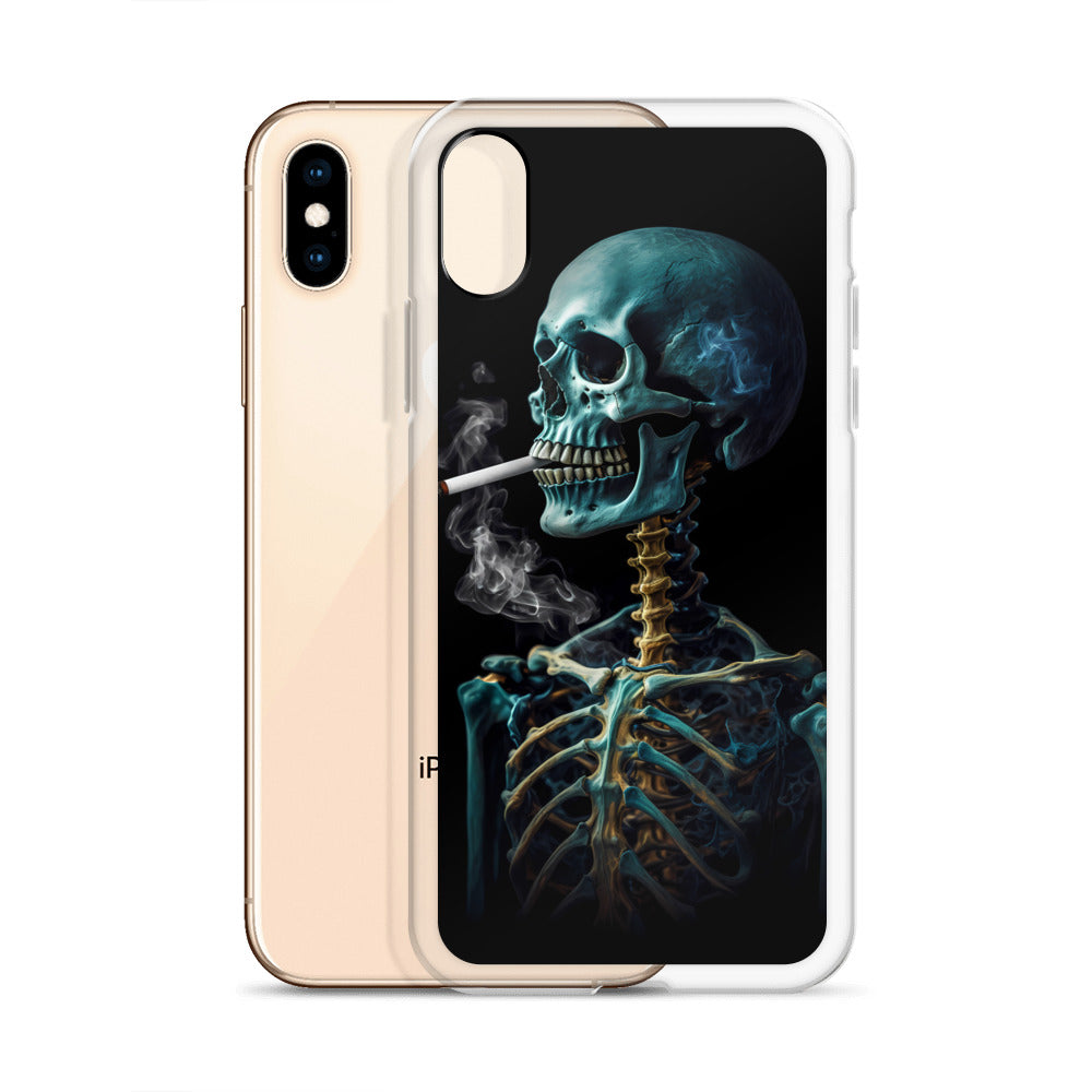 iPhone Case - Smokey Industrial Skeleton