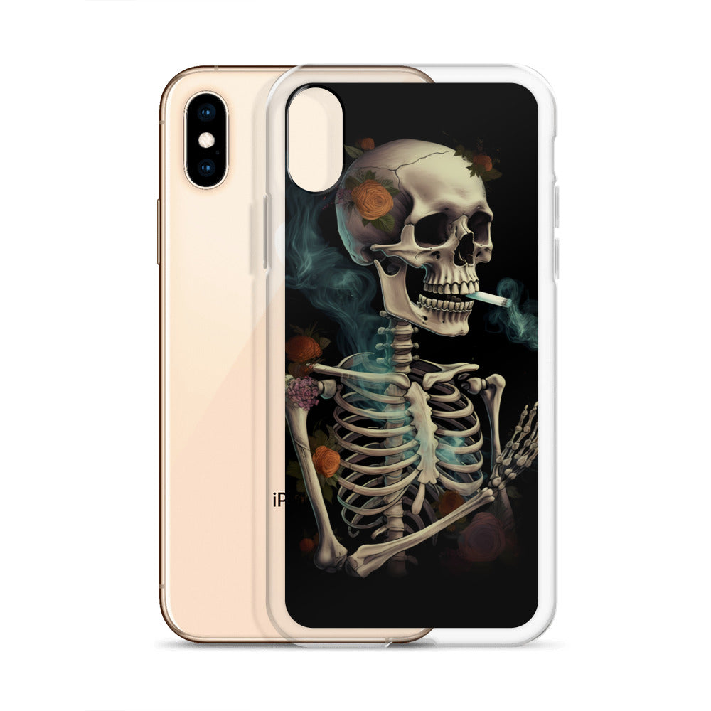 iPhone Case - Smoking Skeleton Dreams