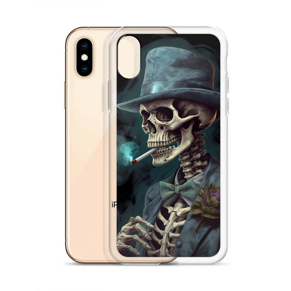 iPhone Case - Skeleton in Smoking Jacket