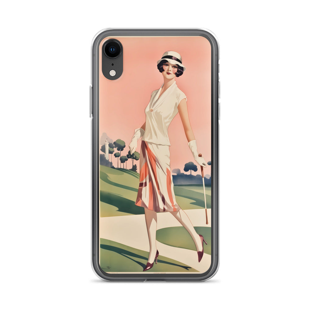 iPhone Case - Vintage Advert - Golfing Woman