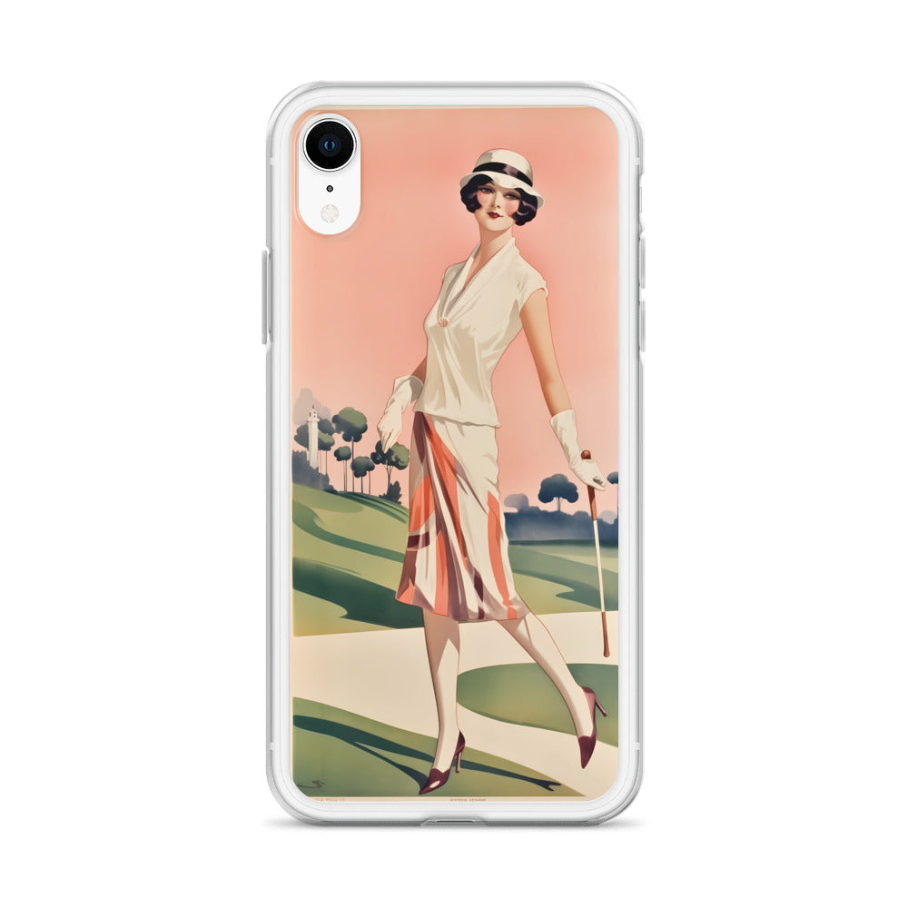 iPhone Case - Vintage Advert - Golfing Woman