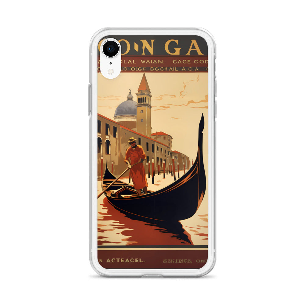 iPhone Case - Vintage Adverts - Venice Gondola