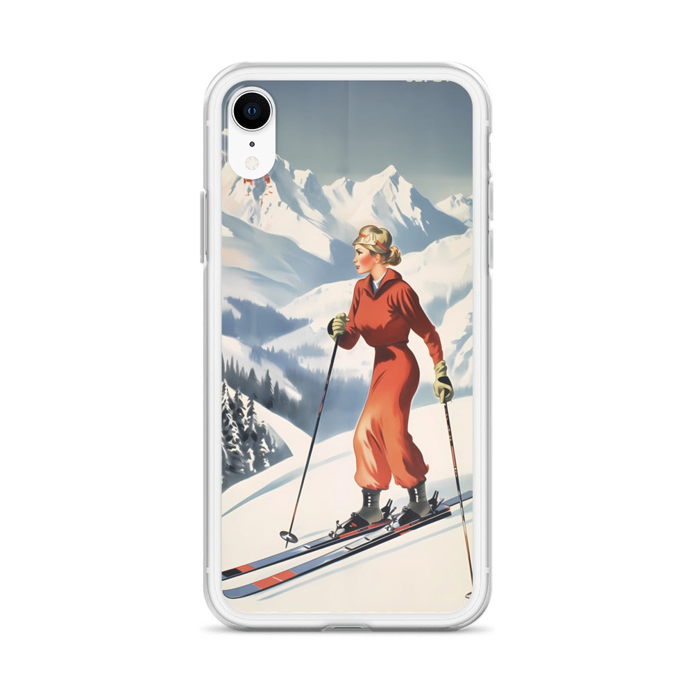 iPhone Case - Vintage Adverts - Skiing