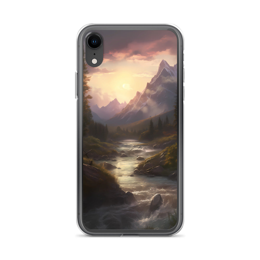 iPhone Case - Mountain Stream Sunrise