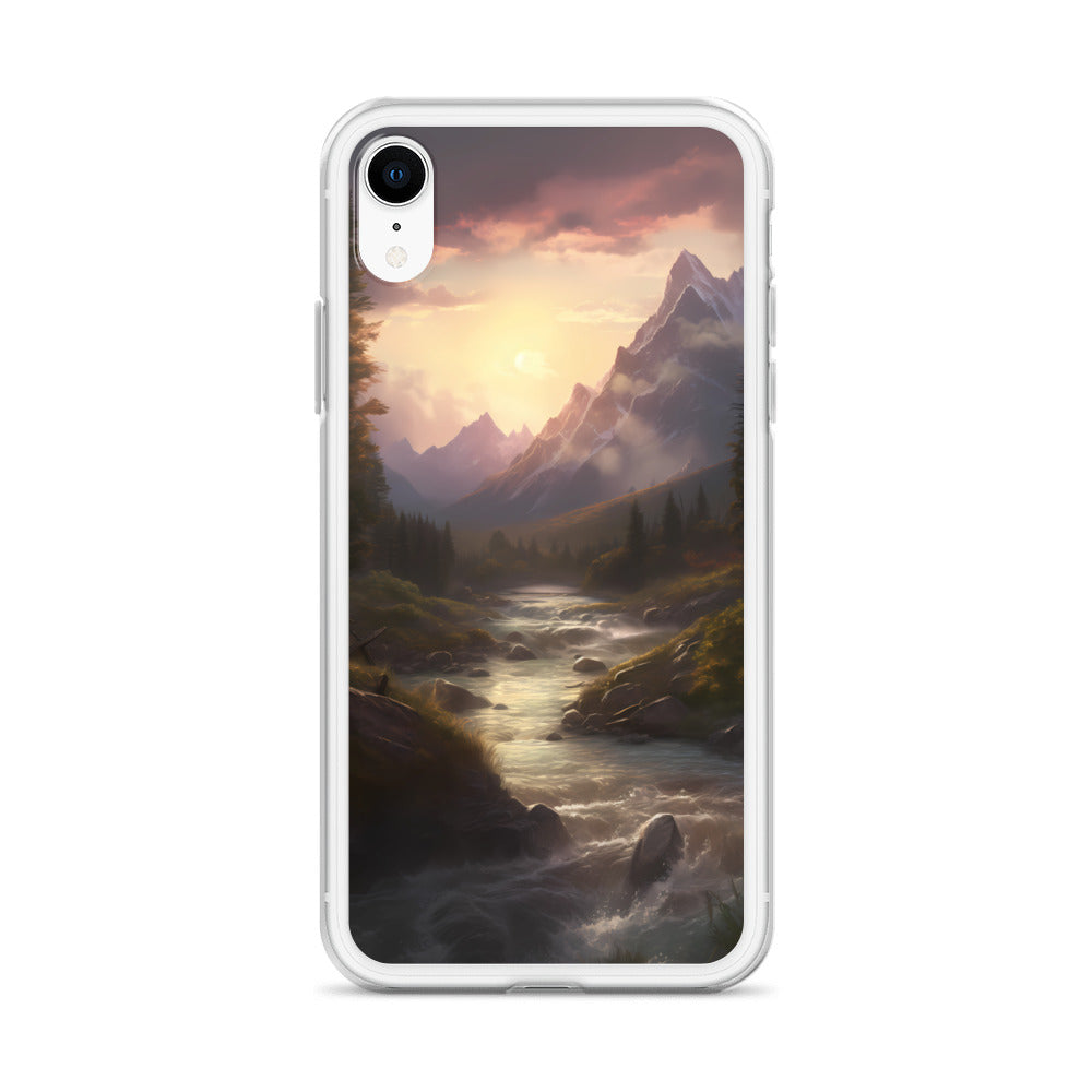 iPhone Case - Mountain Stream Sunrise