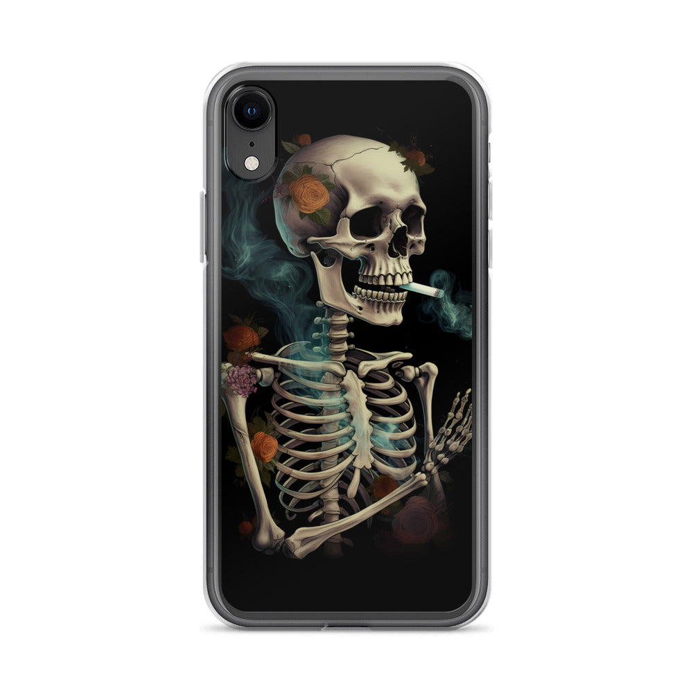 iPhone Case - Smoking Skeleton Dreams